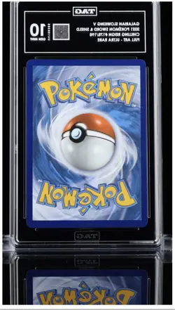 Pokemon 2021 Chilling Reign Galarian Slowking V 178/198 TAG Gem Mint 10 Low Pop - Image 2