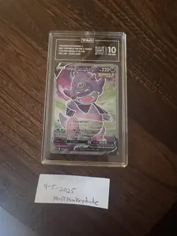 Pokemon 2021 Chilling Reign Galarian Slowking V 178/198 TAG Gem Mint 10 Low Pop - Image 3
