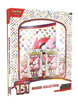 Pokemon TCG Scarlet & Violet -151 Binder Collection/4 packs completely sealed. - Image 2