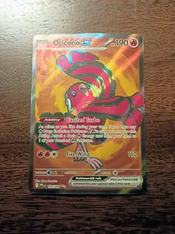 Oricorio ex 110/094 Ultra Rare Phantasmal Flames Pokemon TCG NM - Image 1