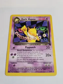 Vintage Pokemon Team Rocket Non-holo Rare Lot - LP+/NM - Gyarados Machamp - Image 4