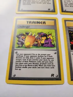 Pokemon Vintage Team Rocket Trainer Lot - LP/NM - Imposter Oaks Revenge Sleep - Image 2