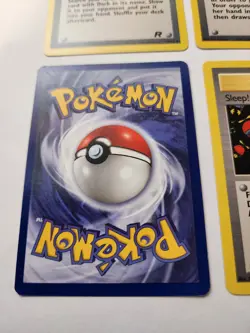 Pokemon Vintage Team Rocket Trainer Lot - LP/NM - Imposter Oaks Revenge Sleep - Image 3