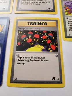 Pokemon Vintage Team Rocket Trainer Lot - LP/NM - Imposter Oaks Revenge Sleep - Image 4