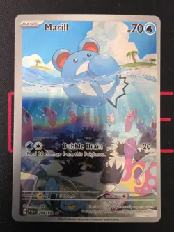 Pokemon TCG: Marill Illustration 204/193 Illustration Rare Paldea Evolved NM OC - Image 1