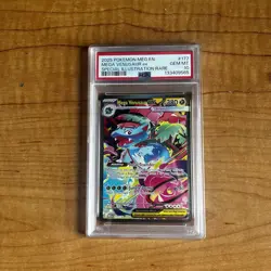 2025 POKEMON MEGA EVOLUTION SIR #177 MEGA VENUSAUR EX PSA 10 GEM MT *SHIPS FAST* - Image 1