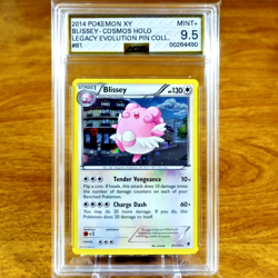 Pokemon XY Legacy Evolution Blissey 81/119 AGS Mint+ 9.5 Cosmos Holo Rare 2014 - Image 1