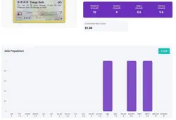 Pokemon XY Legacy Evolution Blissey 81/119 AGS Mint+ 9.5 Cosmos Holo Rare 2014 - Image 3