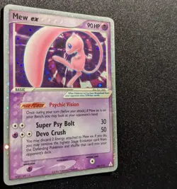 Pokemon EX HOLON PHANTOMS - #100/110 Mew ex - Ultra Rare Holo - ENG - SWIRL - HP - Image 5