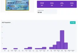 Pokemon Japanese Neo Genesis Feraligatr 160 AGS NM-MT+ 8.5 Holo Rare 2000 - Image 3