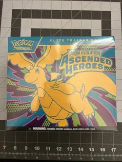 Pokemon TCG - Ascended Heroes ETB Elite Trainer Box — NEW & SEALED🔥 - Image 1