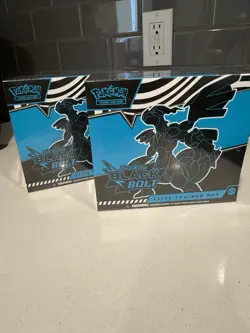 Pokemon TCG Black Bolt Elite Trainer Box (ETB) - Brand New & Sealed - LOT OF TWO - Image 2