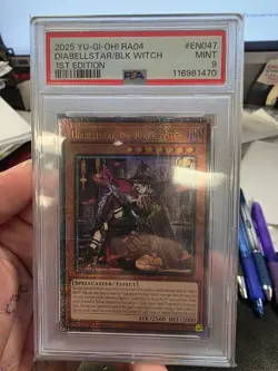 2025 YU-GI-OH RA04-EN047 QUARTER CENTURY STAMPEDE MINT 9 - Image 1