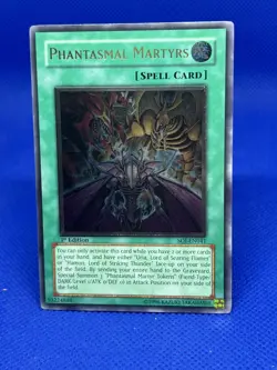 Phantasmal Martyrs SOI-EN041 Ultimate Rare 1st Edition YuGiOh! Vintage TCG 🔥 - Image 1