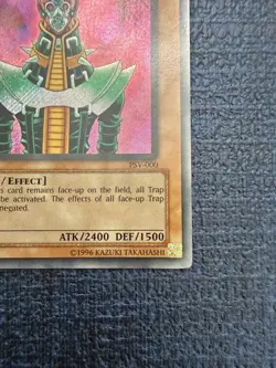 Yugioh Jinzo BPT-011, Secret Rare, Moderately Played - Image 2