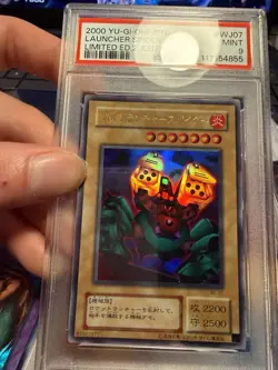 Yu-Gi-Oh 2000 Launcher Spider Original Art Japanese PSA 9 GRADED MINT LOW POP 14 - Image 1