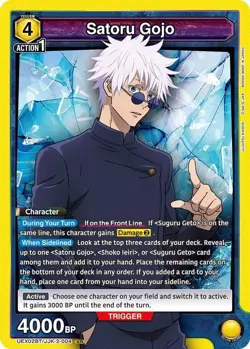Satoru Gojo Foil - UEX02BT/JJK-2-004 NM - Union Arena - Image 1