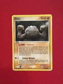 Pokemon TCG Ditto Geodude Card Regular Delta Species 62/113 - Image 1