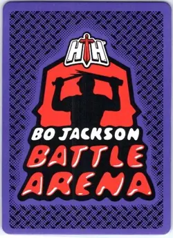 Bo Jackson Battle ArenaQuick Draw Play Card 1st Edition SP PL-28 - Image 2