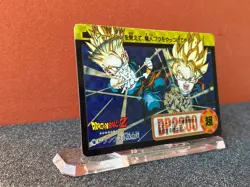 Bandai 1994 Dragon Ball Z Collectable CCG Prism Insert Card Goten Trunks 168 - Image 3