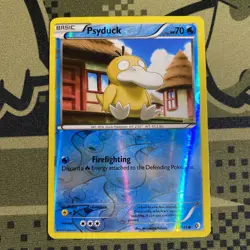 Psyduck 33/149 - Boundaries Crossed Reverse Holo MP Pokemon Card - Image 1