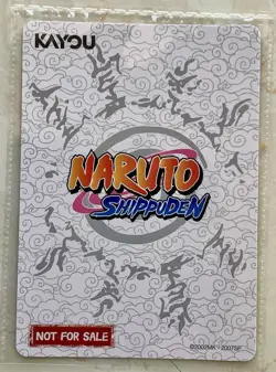 Naruto Shippuden - Naruto Uzumaki PSA Magazine Promo Card Sealed - Image 2