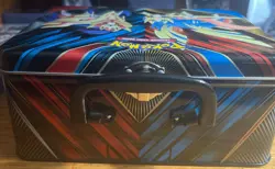 Pokemon Trading Card Collector's Tin Chest Lunch Box With 100s of cards - Image 4