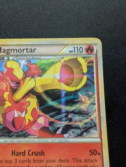M/NM Pokemon Magmortar Holo Card 2/95 Unleashed Set - Image 3