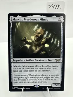 Marvin, Murderous Mimic R Duskmourn: House of Horror 253 NM - Image 4