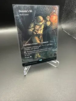 Donnie's Bo (#17Shadowspear) Teenage Mutant Ninja Turtles FOIL Borderless - Image 2