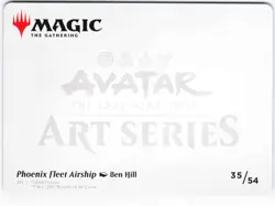 Phoenix Fleet Airship Art Card S Art Series: Avatar: The Last Airbender 35 NM - Image 2