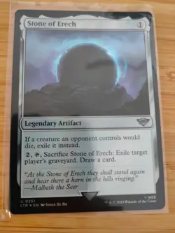 MTG Stone of Erech (FOIL) 0251 Lord of the Rings M/NM Free UK P&P - Image 1
