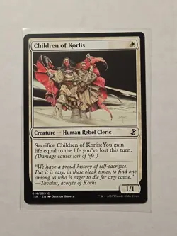 Children of Korlis - Time Spiral - LP - Common - Creature - Image 1