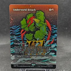 Underworld Breach Borderless TMNT MTG Source Material PZA Magic Turtles - Image 1