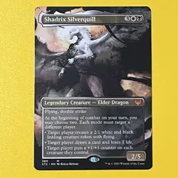 Shadrix Silverquill | Borderless | M | 280 | Strixhaven: School Of Mages | MTG - Image 1