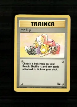 Fossil Pokemon TCG Mr. Fuji - Image 1