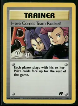 2000 Pokemon Holo #15/82 Here Comes Team Rocket! - Image 1