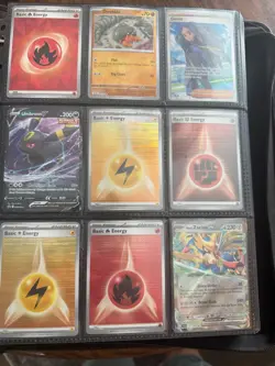 Pokemon TCG Modern Binder Lot Illustration Rare Full Art EX V VMax Holo Rare NM - Image 1