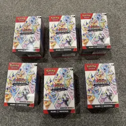 Pokemon TCG Prismatic Evolutions Booster Bundle x6 boxes - New & Sealed - Image 1