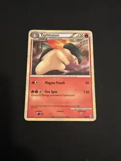 2011 Played Pokemon 35/95 Typhlosion HGSS Call Of Legends English - Image 1