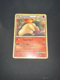 2011 Played Pokemon 35/95 Typhlosion HGSS Call Of Legends English - Image 2