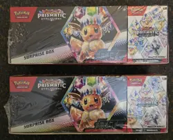 Lot of 2: Pokemon Prismatic Evolutions Surprise Box Booster Bundle: Sam’s Club - Image 1