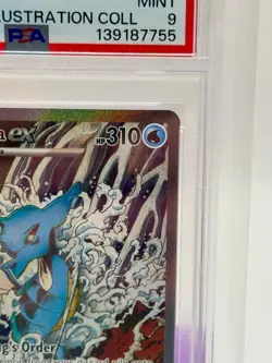 2024 POKEMON SVP EN-SV BLACK STAR PROMO #131 KINGDRA EX PSA 9 - Image 2