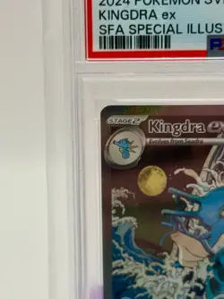 2024 POKEMON SVP EN-SV BLACK STAR PROMO #131 KINGDRA EX PSA 9 - Image 3