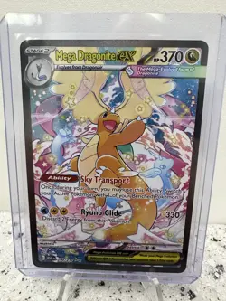 Pokemon Mega Dragonite EX SIR 290/217: Ascended Heroes FRESH PULL! 🔥🔥 - Image 2