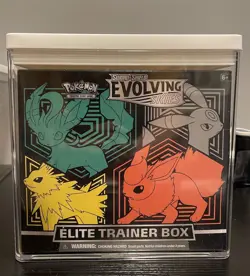 Pokemon TCG: Sword & Shield Evolving Skies Elite Trainer Box [Brand New!] 820650808944 - Image 1