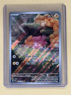 Pokemon TCG - Paldean Fates - Pawmi - 226/091 - Illustration Rare - Image 1