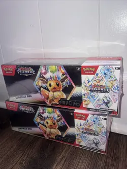 Pokemon Prismatic Evolutions Surprise Box & Booster Bundle Sealed - Image 1