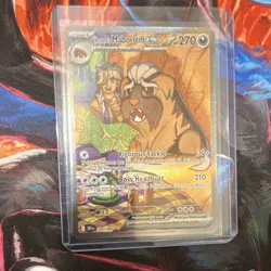 Pokemon Arven's Mabosstiff EX 235/182 Sv10 Destined Rivals SIR Holo 270 HP - Image 1