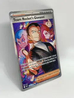 Team Rockets Giovanni 238/182 SIR Full Art Holo - Destined Rivals - Pokemon TCG - Image 2